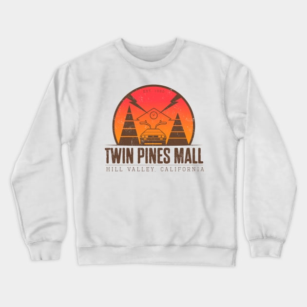 Twin Pines Mall Tshirt from Back to the Future Crewneck Sweatshirt by Stephens Creative